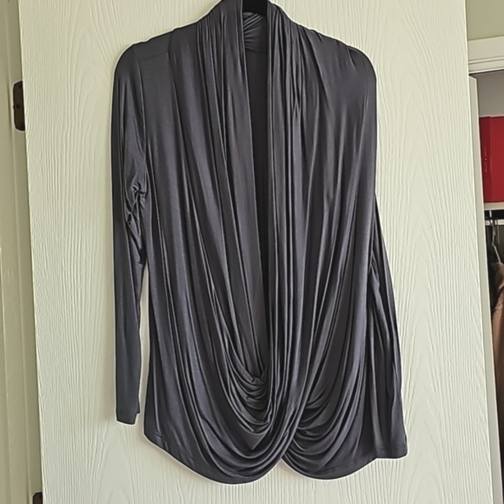 Drape front open top